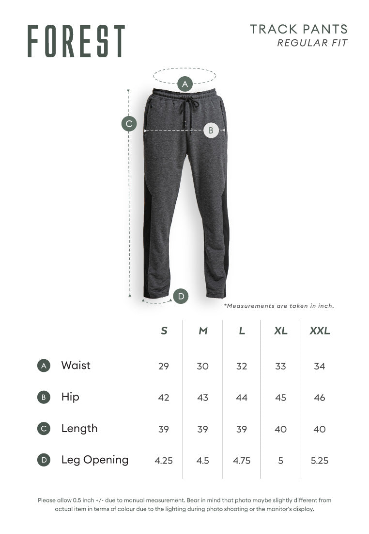 Forest Elastic Waist Trousers Cargo Long Pants Men | Seluar Panjang Lelaki - 10791