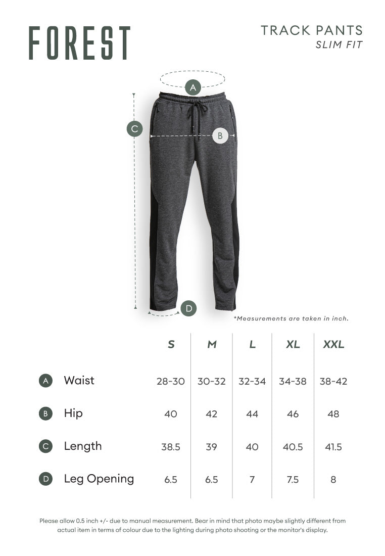 Forest Stretchable Jogger Pants Men Jogger Track Pants | Seluar Lelaki Jogger - 10694