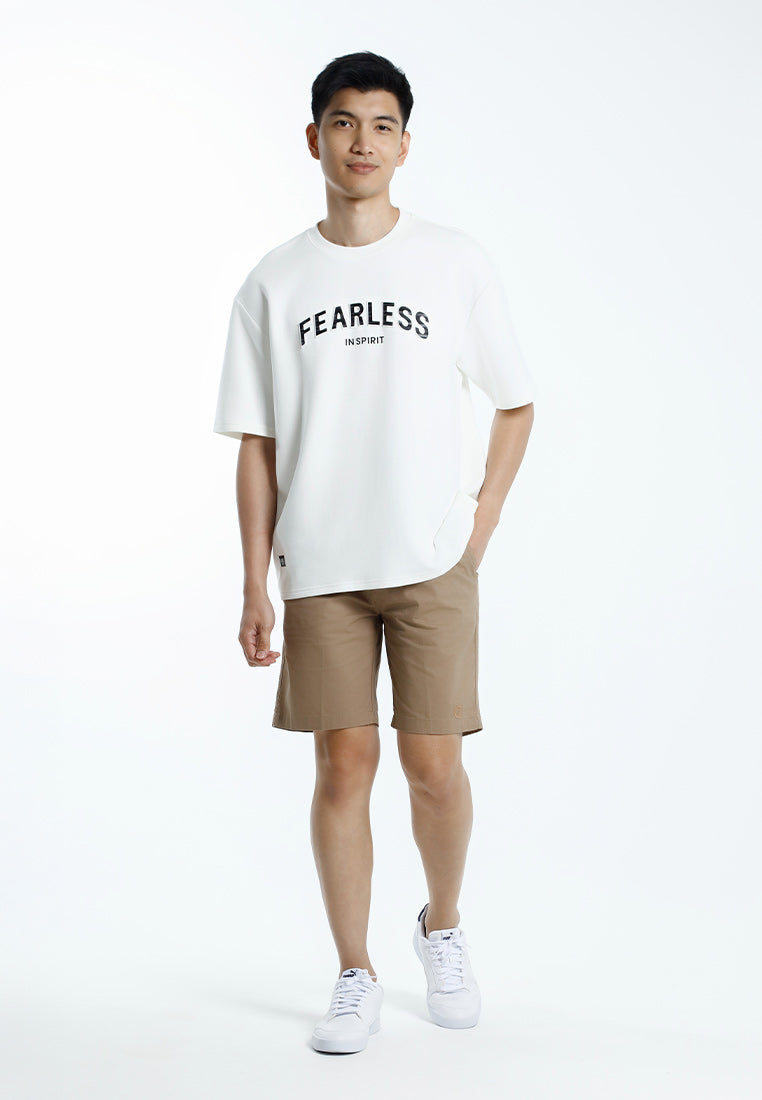 Forest T Shirt Lelaki | Forest Oversized Heavy Weight 300gsm Modal Cotton Short Sleeve T Shirt Men - 24088