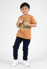 Forest Kids Boys Premium Cotton Interlock Round Neck Graphic T-Shirt | Baju T-Shirt Budak Lelaki - FK20220