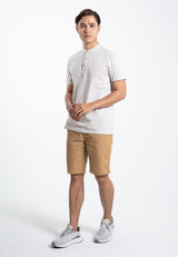 Forest 100% Cotton Twill Stretchable Slim Fit Short Pants Men Casual Shorts | Seluar Pendek Lelaki - 665068