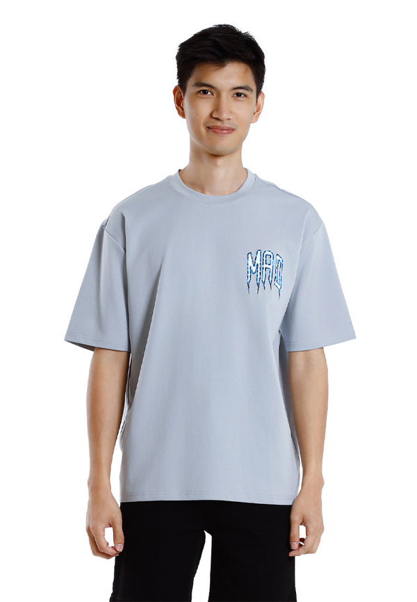 Forest T-Shirt Lelaki | Forest Oversized Premium Weight Cotton Oversized Tee Crew Neck Short Sleeve T Shirt Men - 621428