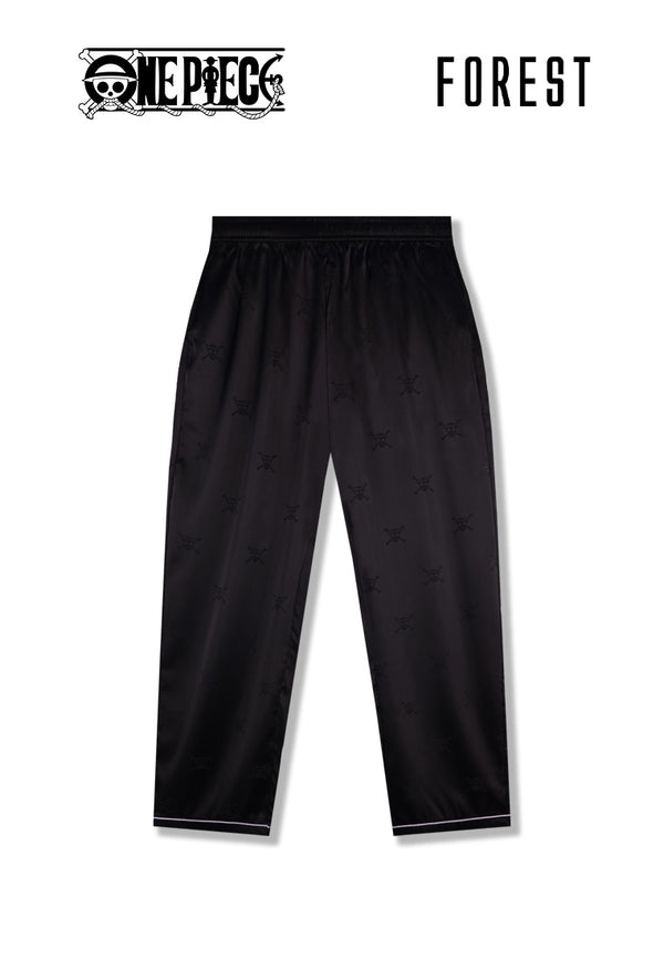 (1 Pc) Forest X One Piece Unisex Satin Spandex Long Pants Pyjamas Selected Colours - NPU0040L