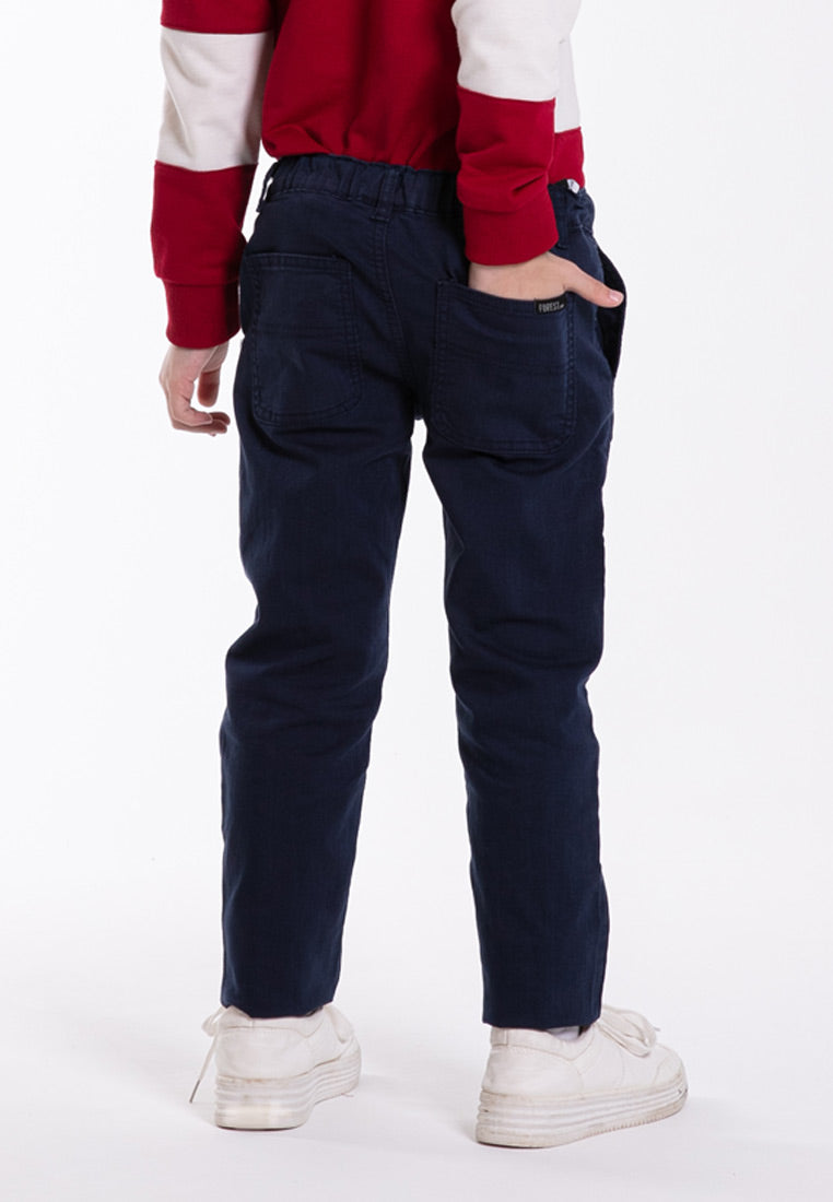 Forest Kids Boy Woven Stretchable Waistband Long Pants | Seluar Panjang Budak Lelaki - FK10037