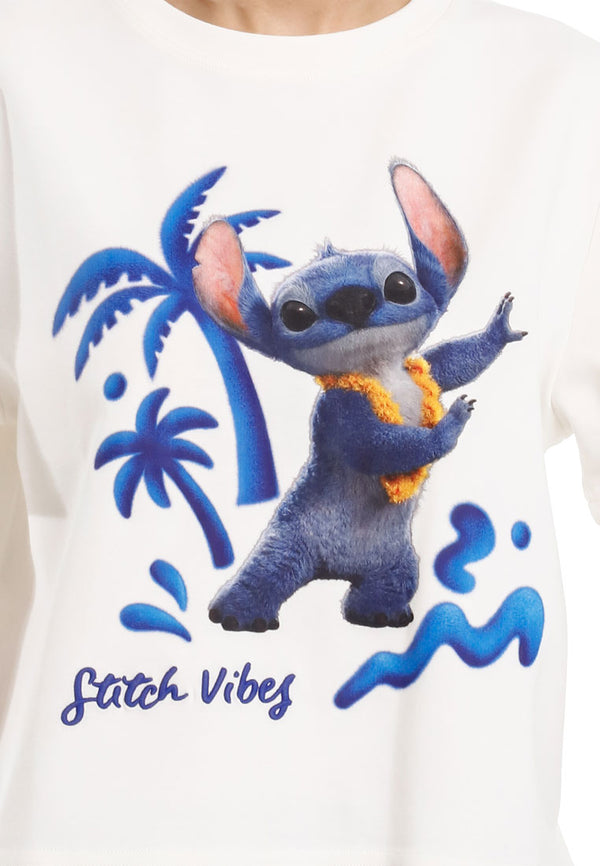 Forest x Disney Stitch Premium Weight Air-Cotton Round Neck Tee Family Men/Ladies/Kids - FW20147 / FW820147 / FWK20147