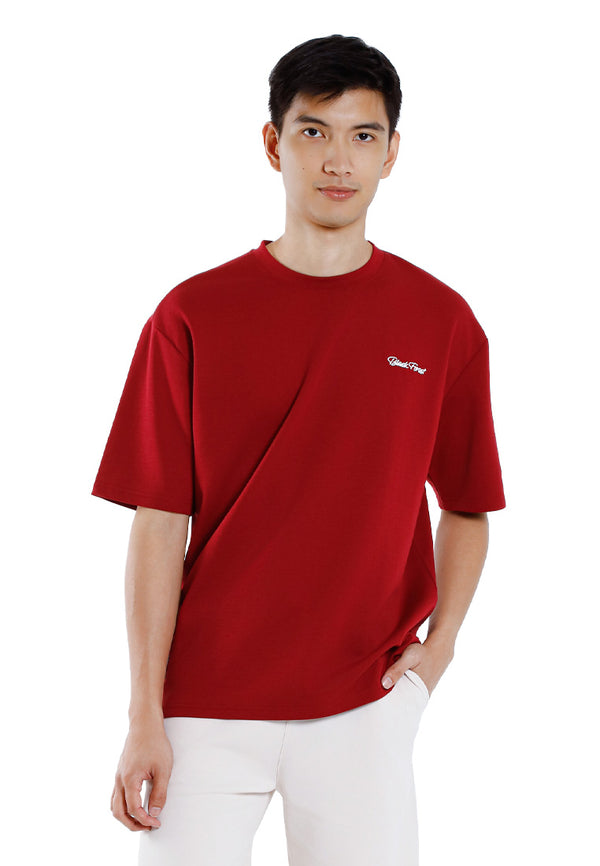 Forest T-Shirt Lelaki | Forest Oversized Premium Weight Cotton Oversized Tee Crew Neck Short Sleeve T Shirt Men - 621426