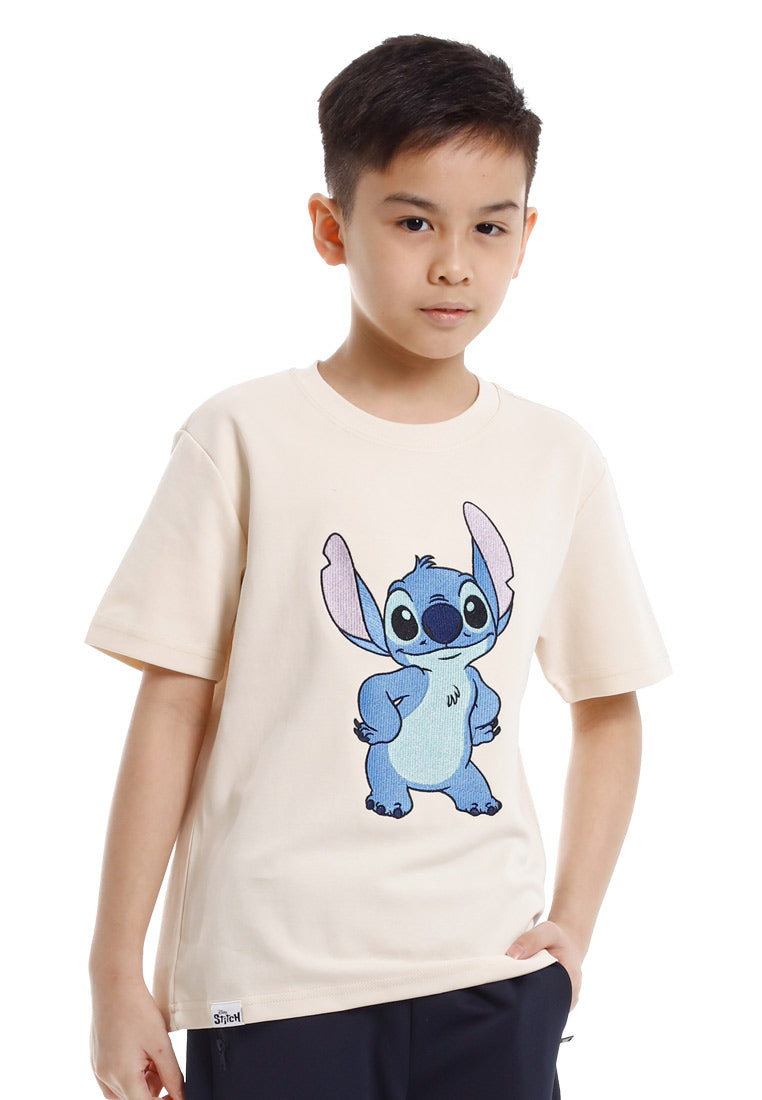 Forest x Disney Stitch Premium Weight Cotton Round Neck Tee Family Tee Men/Ladies/Kids - FW20143 / FW820143 / FWK20143