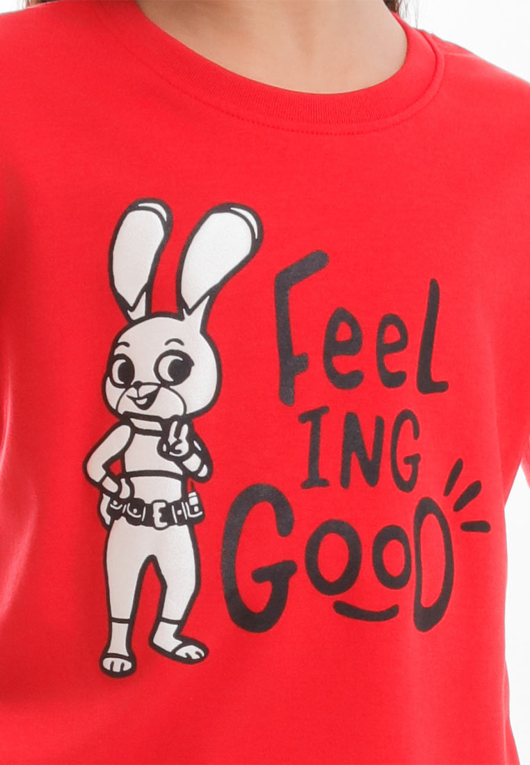 Forest T Shirt Perempuan/Budak | Forest x Disney Zootopia 2 Premium Cotton Cropped Women/Kids Tee - FW820156/FWK820156