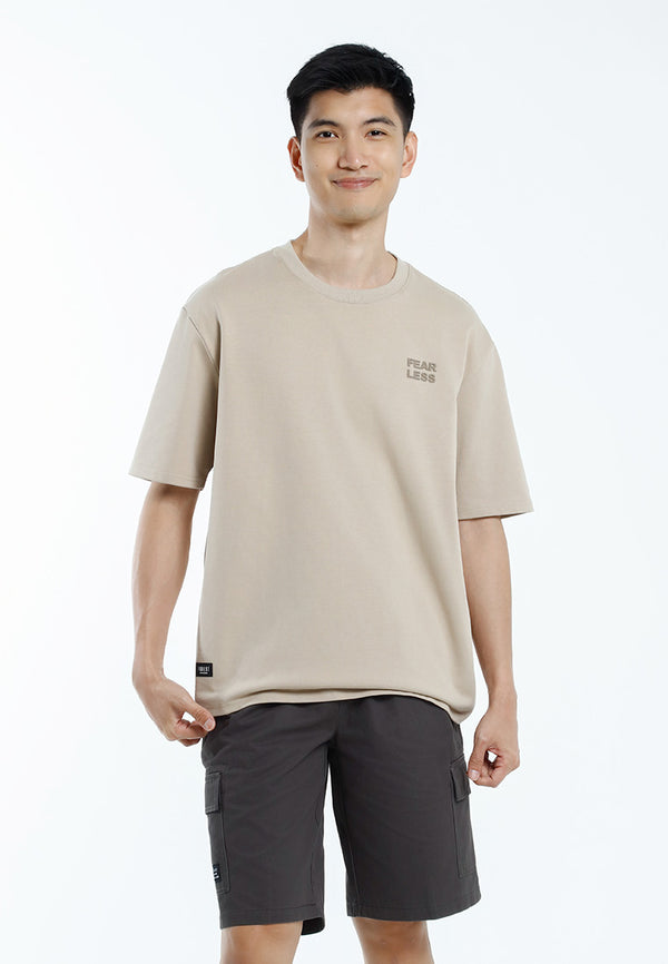 Forest T Shirt Lelaki | Forest Oversized Heavy Weight 380gsm Dual-ply Cotton Yarn Short Sleeve T Shirt Men - 24089