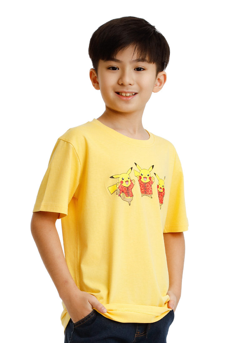 Forest x Pokemon Cotton Round Neck CNY Tee Men / Ladies / Kids  - FP21025 / FP821025 / FPK21025