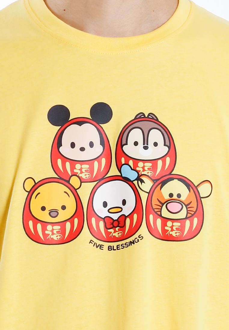 Forest x Disney Tsum Tsum Cotton Round Neck CNY Tee Men - FW20111