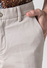 Alain Delon Cotton Pant Slim Fit - 12022004