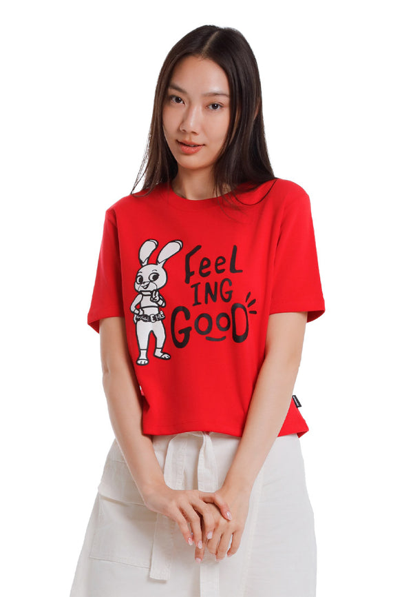 Forest T Shirt Perempuan/Budak | Forest x Disney Zootopia 2 Premium Cotton Cropped Women/Kids Tee - FW820156/FWK820156