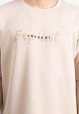 Forest Oversized Premium Weight Air-Cotton Oversized Tee Crew Neck Short Sleeve T Shirt Men |Oversized Shirt Men- 621389