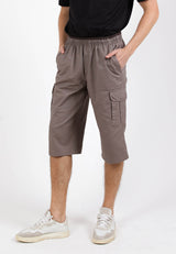 Forest 100% Cotton Twill 27"/28" Cargo Pants Men Shorts Casual 3 Quarter Short Pants Men | Seluar Pendek Lelaki - 65849