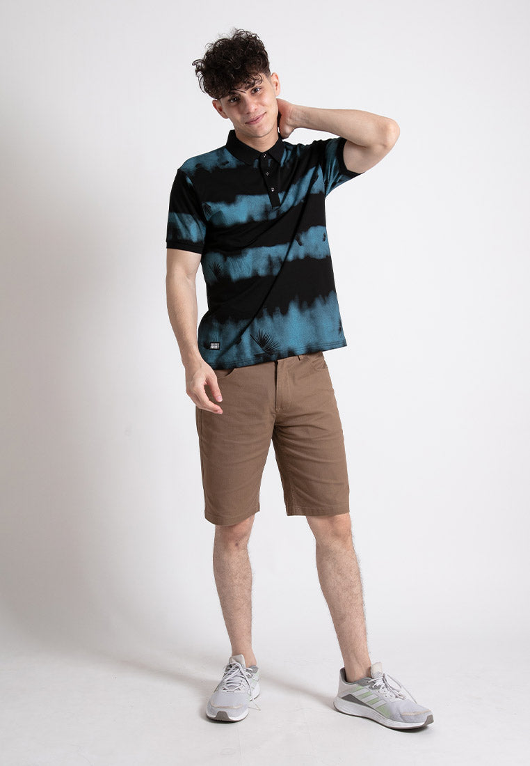 Forest  Stretchable Soft Cotton Short Sleeve Men Polo T Shirt | T Shirt Lelaki - 23815