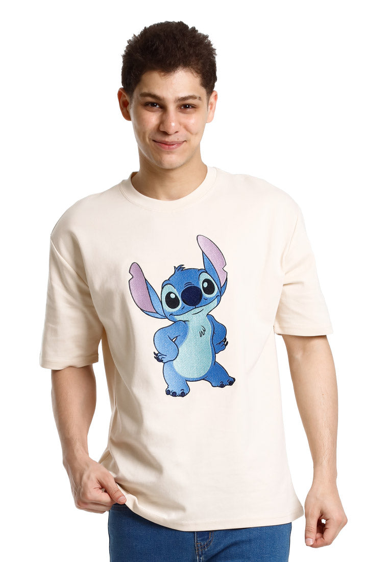 Forest x Disney Stitch Premium Weight Cotton Round Neck Tee Family Tee Men/Ladies/Kids - FW20143 / FW820143 / FWK20143