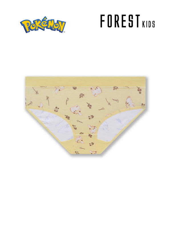 (3 Pcs) Pokémon Kids Cotton Spandex Mini Panties Assorted Colours - PLJ1061M