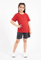 Forest Kids Unisex Premium Soft-Touch Cotton Regular Fit Round Neck Tshirt | Baju T Shirt Budak - FK82001