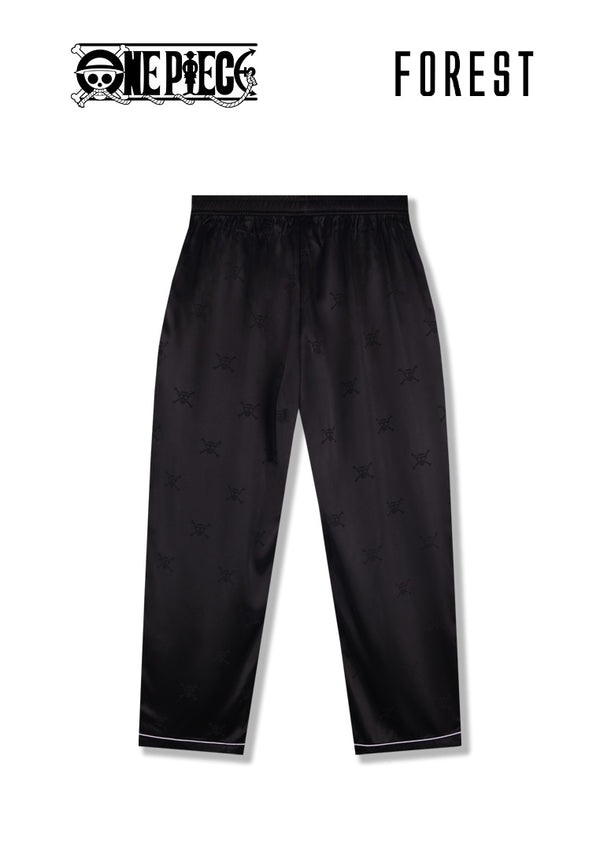 (1 Pc) Forest X One Piece Unisex Satin Spandex Long Pants Pyjamas Selected Colours - NPU0040L