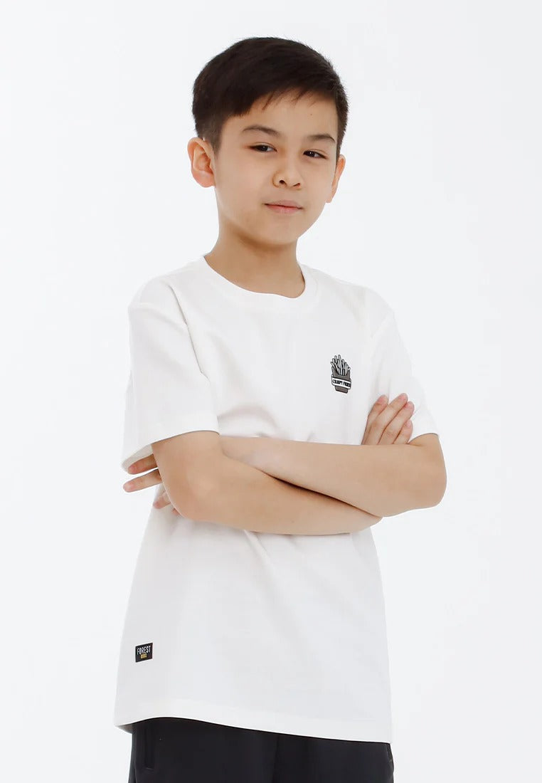 Forest Baju T Shirt Lelaki/Budak | Forest Premium Cotton 220gsm Oversized Tee Family Mens/Kids - 24043 /FK20318