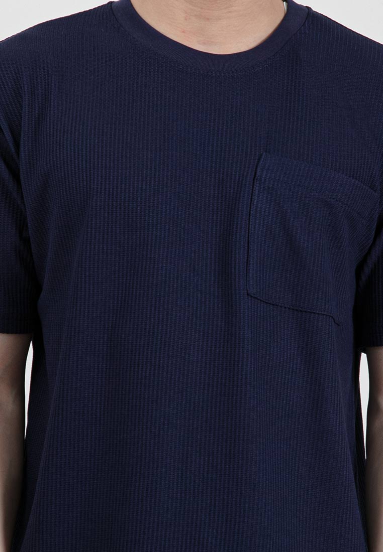 Forest Fancy Knitted Round Neck T Shirts Men Knitwear | Baju Sweater Lelaki Knitwear - 621387