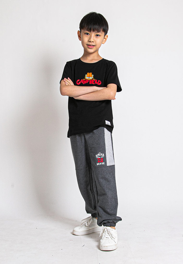 Forest Kids Boy Cotton Terry Long Pants Boy Jogger Pants l Seluar Panjang Budak Lelaki - FK10052