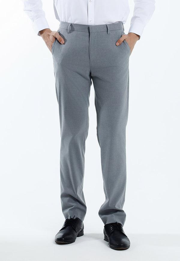 Alain Delon Seluar Lelaki | Alain Delon Slack Pant Slim Fit Plain Flat Front - 11025001