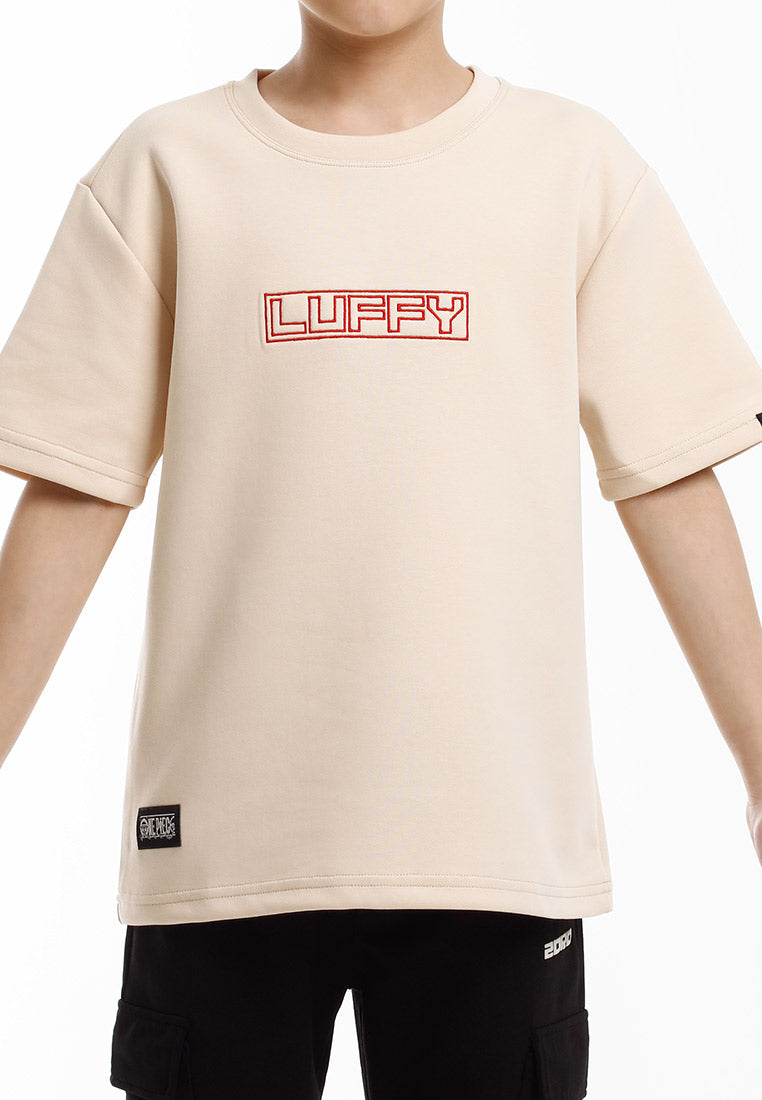 Forest Baju T Shirt/Seluar Lelaki | Forest x One Piece Luffy Premium Air-Cotton Oversized Mens Tee/Pants/Kid - FO20000/FO10002/FOK20000