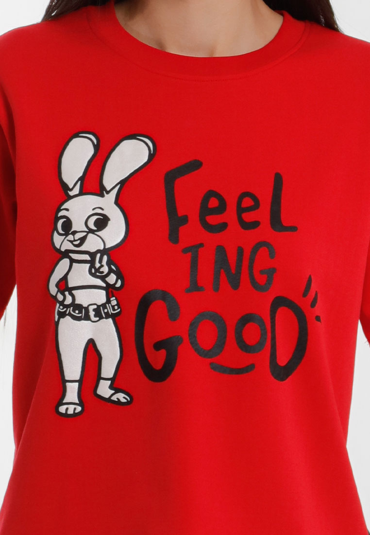 Forest T Shirt Perempuan/Budak | Forest x Disney Zootopia 2 Premium Cotton Cropped Women/Kids Tee - FW820156/FWK820156