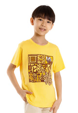 Forest CNY Round Neck Printed Men /Ladies/ Kids Tee | CNY 2025 Family T-Shirt - 24028 / 822482 / FK20304