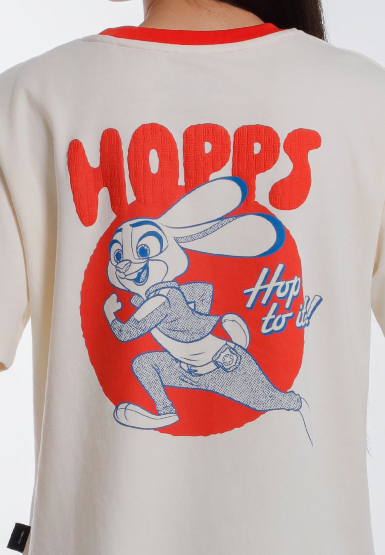 Forest T Shirt Perempuan/Budak | Forest x Disney Zootopia 2 Premium Cotton Cropped Women/Kids Tee - FW820151/FWK820151