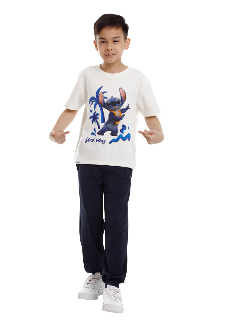 Forest x Disney Stitch Premium Weight Air-Cotton Round Neck Tee Family Men/Ladies/Kids - FW20147 / FW820147 / FWK20147