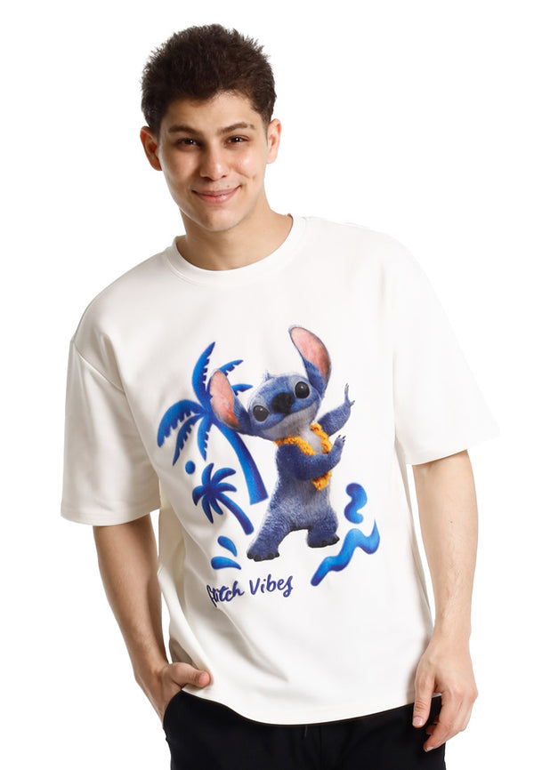 Forest x Disney Stitch Premium Weight Air-Cotton Round Neck Tee Family Men/Ladies/Kids - FW20147 / FW820147 / FWK20147