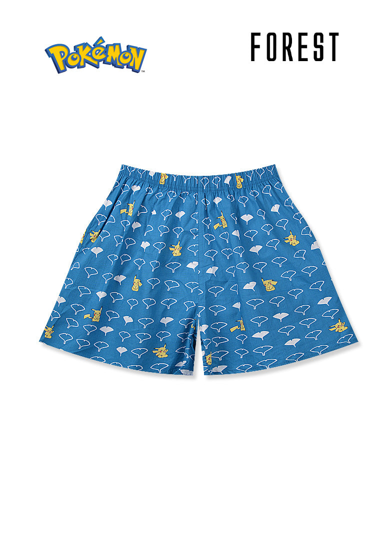 (1 Pc) Pokémon Ladies Woven Cotton Boxer Short Selected Colours - PLD1038X