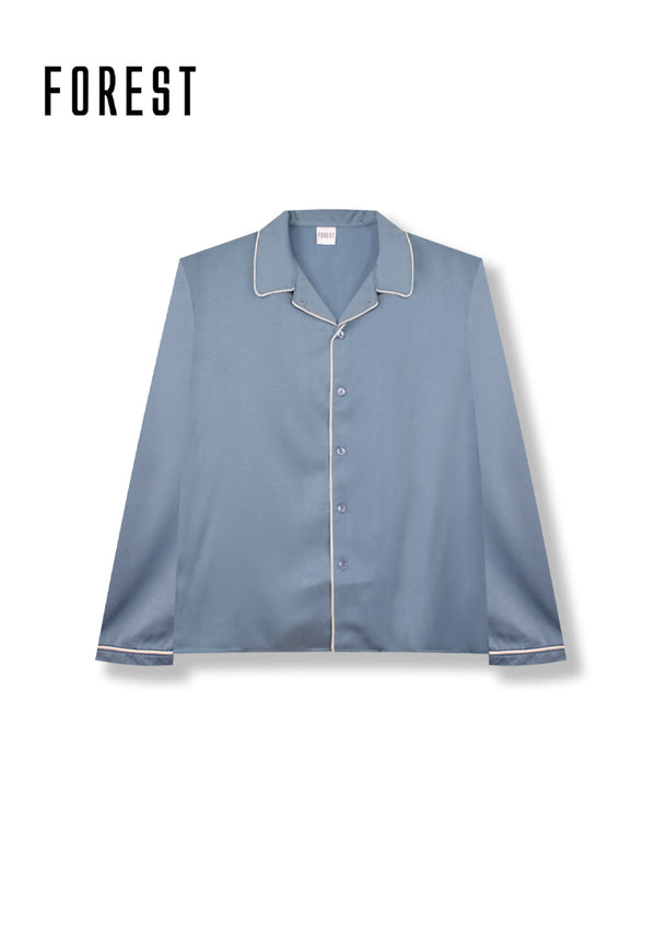 (1 Pc) Forest Unisex Microfiber Feel Long Sleeve Long Pants Pyjamas Selected Colours - FPU0017LL