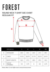 Forest Premium Weight Air-Cotton Drop shoulder Crew Neck Long Sleeve Men T Shirt | Baju T Shirt Lelaki - 621378