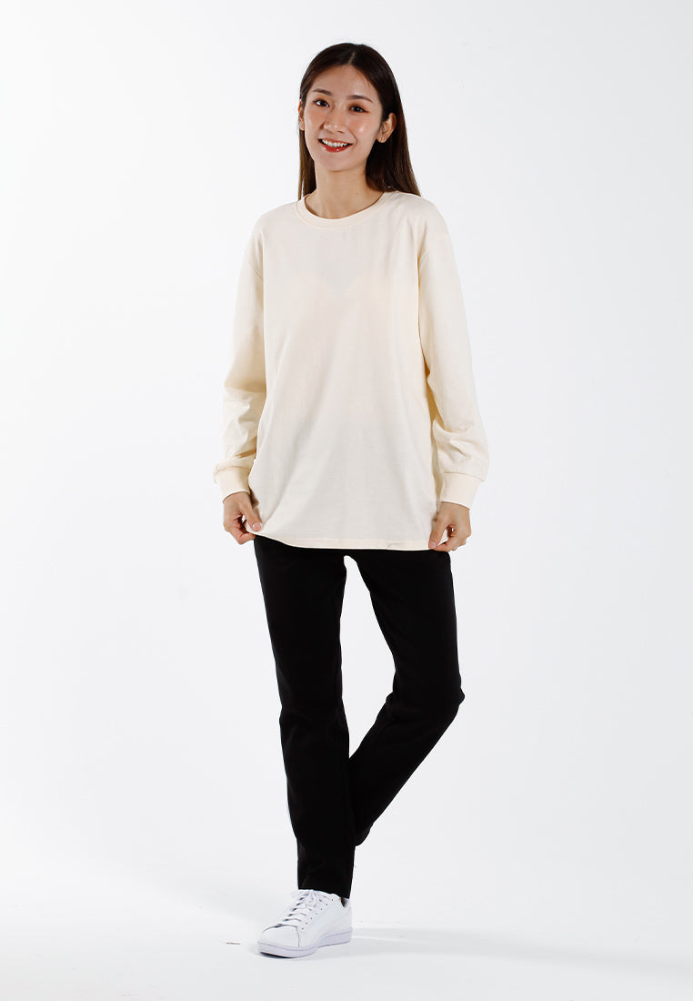 Forest Seluar Panjang Perempuan | Forest Ladies Cotton Interlock Tapered Pants Women Casual Long Pants - 810500