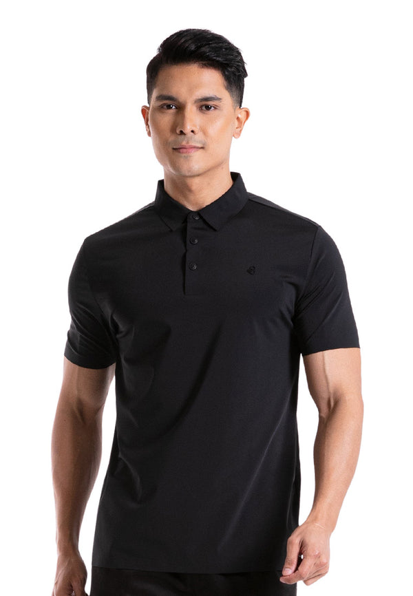 Byford Stretchable Moisture Wicking Nylon Polo Tee - 3624002A