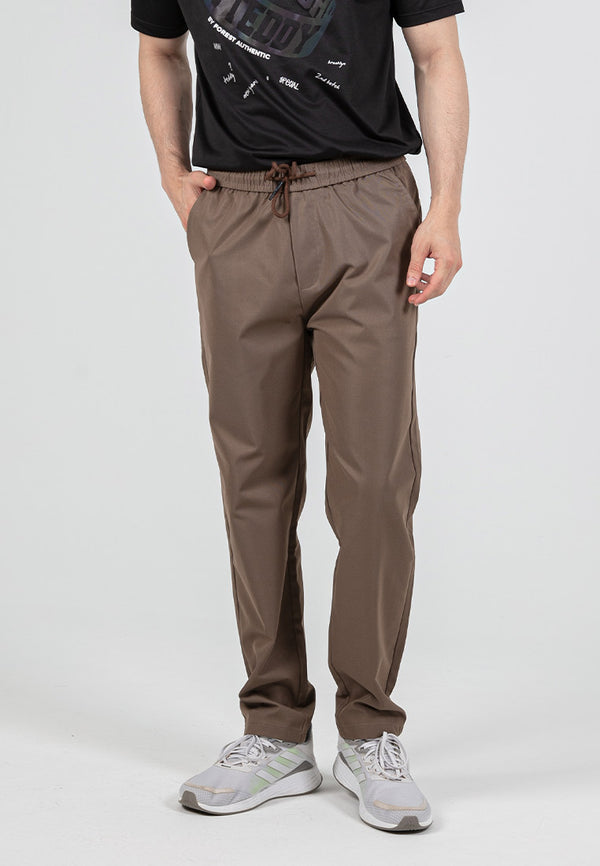 Forest Elastic Waist Trousers Casual Long Pants Men | Seluar Panjang Lelaki - 10788