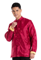 Alain Delon CNY 2025 Tangfu Cotton Linen Reversible Long Sleeve - 15525001