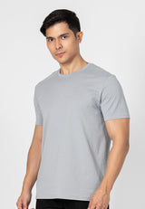 Forest Premium Soft-Touch Silky Cotton Slim Fit Plain Tee T Shirt Men | Baju T Shirt Lelaki - 23747