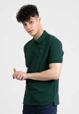 Forest DRI-FIT Plain Polo T Shirt Men Polo Tee | Baju T Shirt Lelaki - 23768