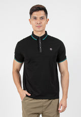 Forest Soft-Touch Silky Cotton Slim Fit Mercerized Look Knitted Polo Tee | Baju T Shirt Lelaki - 23789