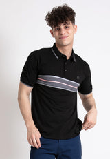 Forest Stretchable Soft Cotton Polo T Shirt Men Slim Fit Collar Tee | Baju T Shirt Lelaki - 23813