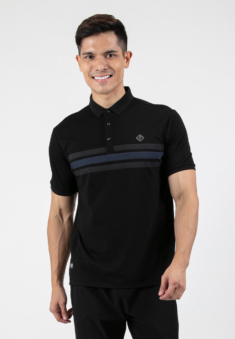 Forest Stretchable Casual Polo Tee Slim Fit Polo T Shirt Men | Baju T Shirt Lelaki - 23873