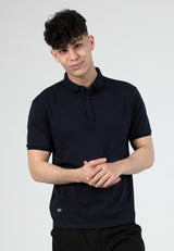 Forest Premium Weight 220gsm Cotton Interlock Knitted Polo Tee | Baju T Shirt Lelaki- 23907