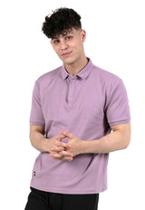 Forest Premium Weight 220gsm Cotton Interlock Knitted Polo Tee | Baju T Shirt Lelaki- 23907