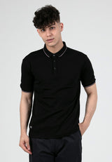 Forest Premium Weight Cotton 220gsm Interlock Knitted Polo Tee | Baju Tee Shirt Lelaki - 23908