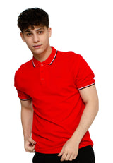 Forest Premium Weight Cotton 230gsm Polo T Shirt Men Slim Fit Tee | Baju T Shirt Lelaki - 23968